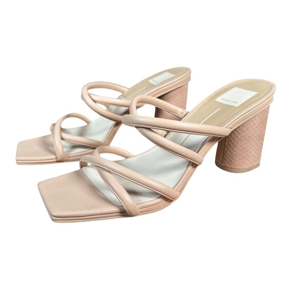 DOLCE VITA Patsi Cafe Leather Heels - Picture 3 of 8